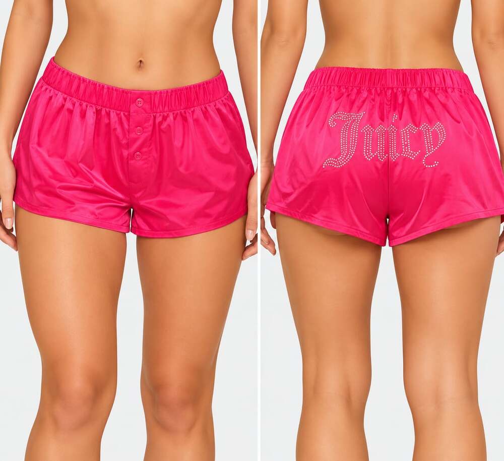 Juicy Couture Sleepwear Shorts XL Pink